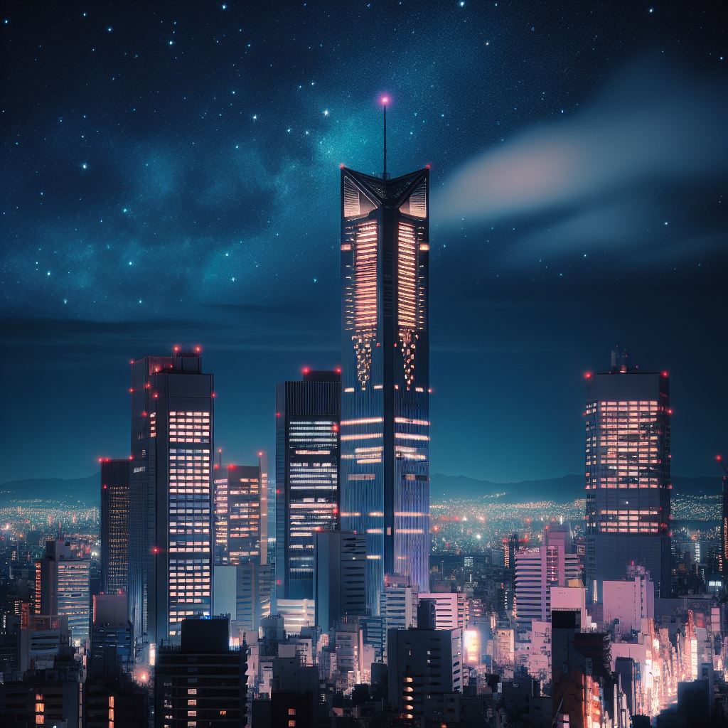 日本大阪阿倍野大廈HARUKAS 夜景